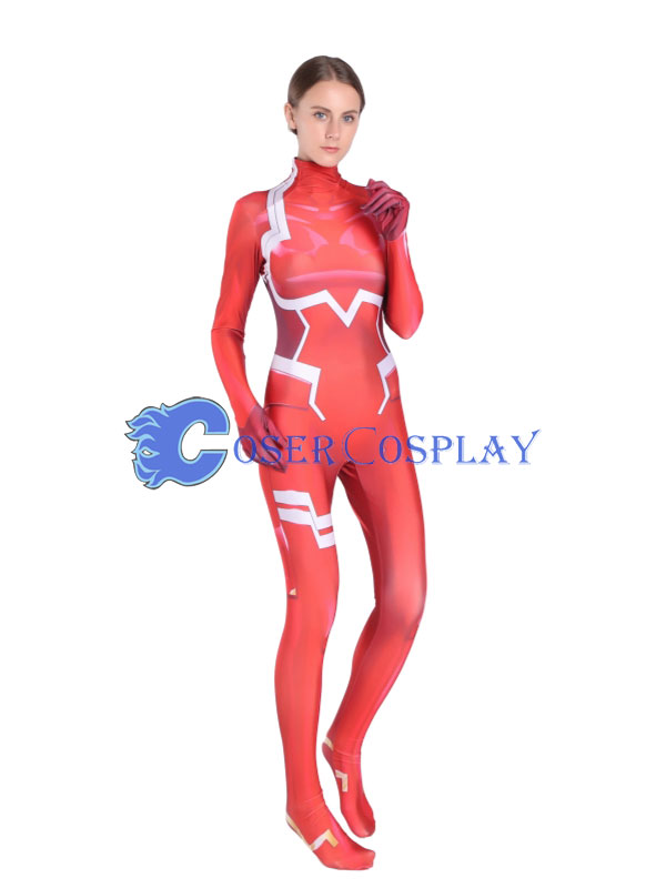 DARLING in the FRANXX 002 ZERO TWO Sexy Halloween Costumes